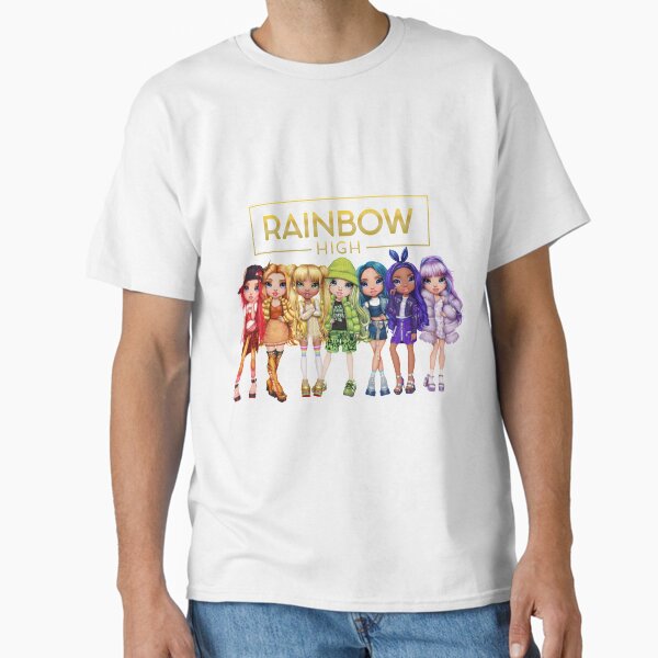Artikel-Vorschau von Rainbow High Hauptcharaktere und Logo, designt und verkauft von ETXapparelz.