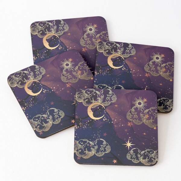 Item preview, Celestial Purple Night Sky designed and sold by DarkstarDesign.
