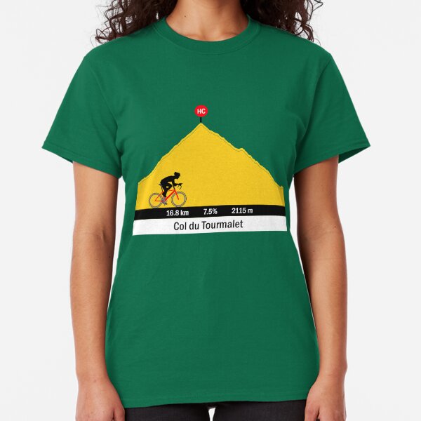 Cycling T Shirt Col du Tourmalet Tour de France Classic T-Shirt