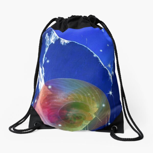 A safe Place Drawstring Bag