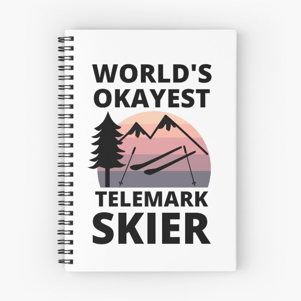 Item preview, World's Okayest Telemark Skier - Telemark Skiing designed and sold by PetalPrints.