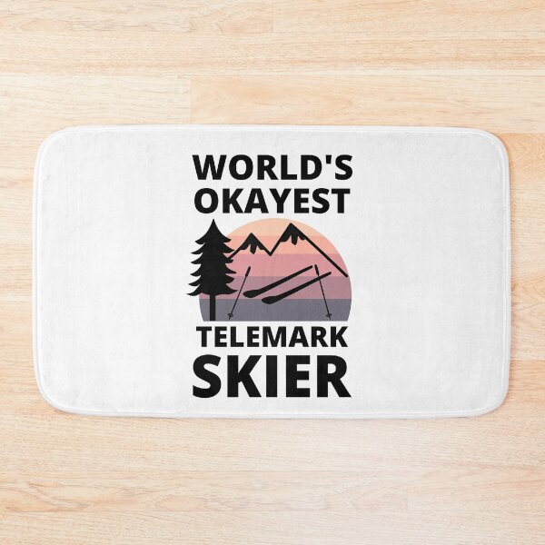 Item preview, World's Okayest Telemark Skier - Telemark Skiing designed and sold by PetalPrints.