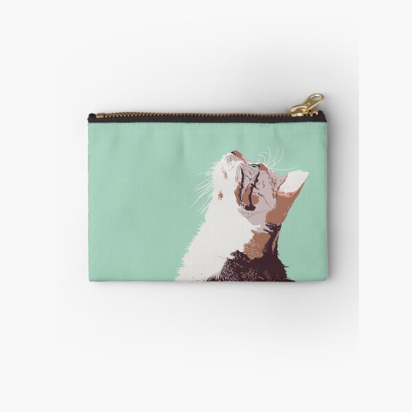 Item preview, MAURITIUS - Tabby cat on green background designed and sold by DHÉNAË.