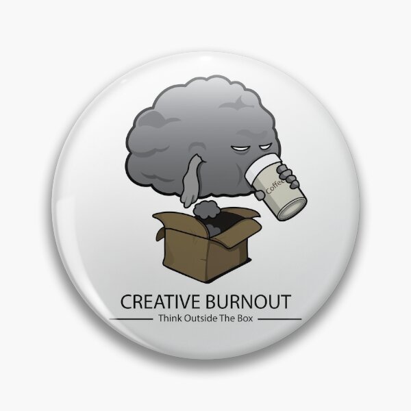 Item preview, Creativity Burnout - Think Outside the Box designed and sold by rclwow.