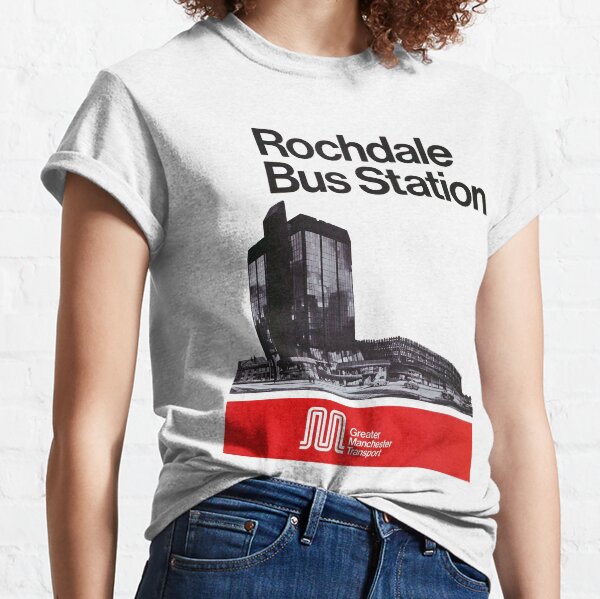 Rochdale Bus station (1978) Classic T-Shirt