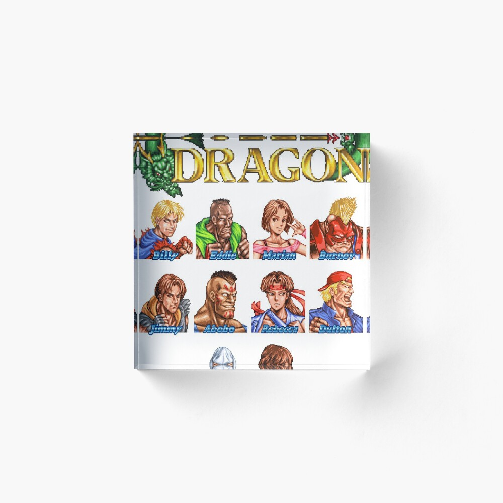 Double Dragon (Neo Geo Character Lineup) | Greeting Card