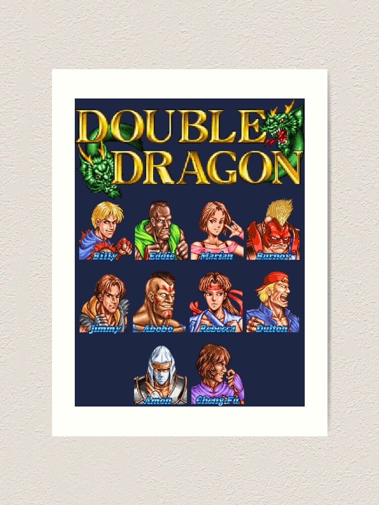 Double Dragon (NeoGeo) Fighting Game - Art Gallery