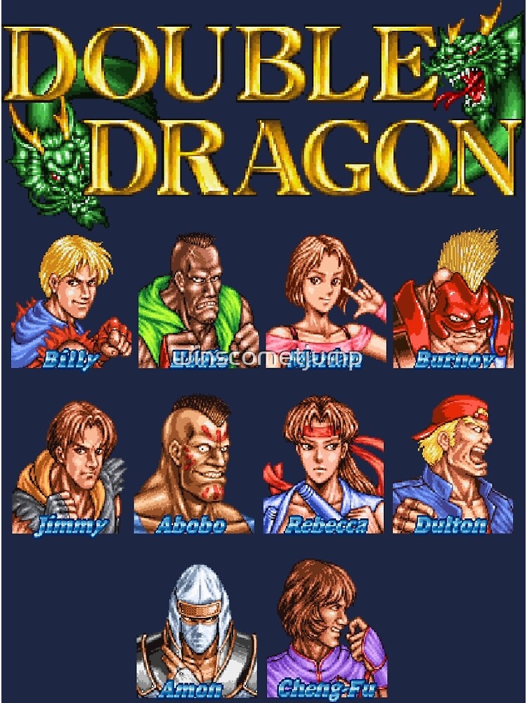 Neo Geo / NGCD - Double Dragon - Special Ending Portraits - The Spriters  Resource