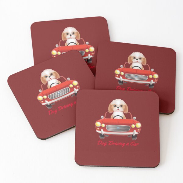 Item preview, Dog Driving A Car designed and sold by HandyDesign22.