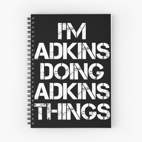 Item preview, Adkins Name T Shirt - I'm Adkins Doing Adkins Things Name Gift Item Tee designed and sold by chezeva.