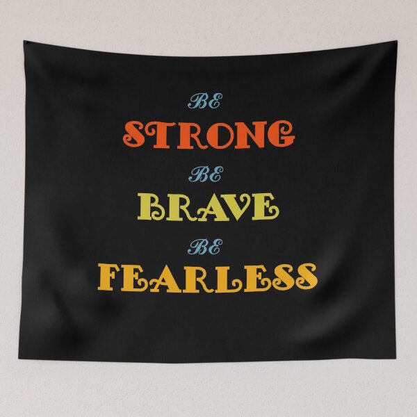Item preview, Strong Brave Fearless designed and sold by Brad Chambers.