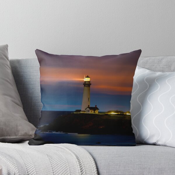 Item preview, Pigeon Point Lighthouse Shining Light into the Darkness designed and sold by Wernher Krutein.