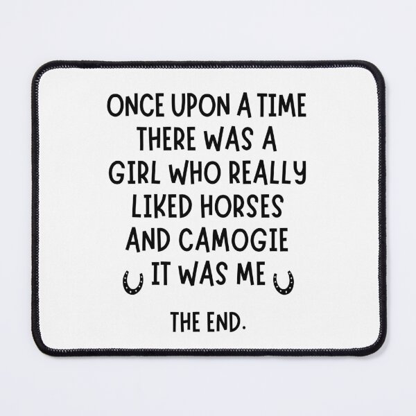 Item preview, A girl who really liked horses & camogie designed and sold by TheGreenGoat.