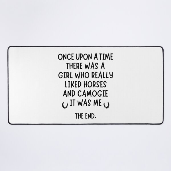 Item preview, A girl who really liked horses & camogie designed and sold by TheGreenGoat.