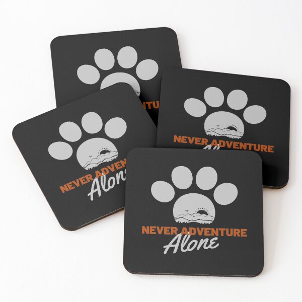 Item preview, Never Adventure Alone, Adventure with Dog designed and sold by SoonSeen.