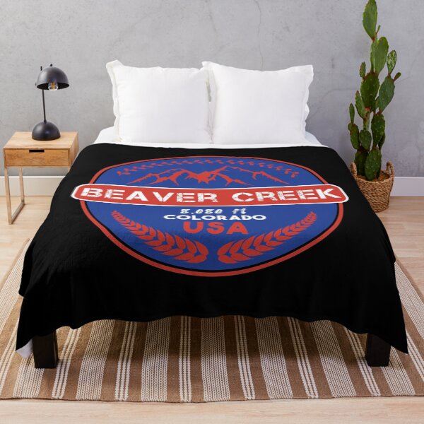 Item preview, Beaver Creek Colorado, Snowboard Hiking Climbing Biking, Red Blue, 8080 ft designed and sold by KittySSmith.