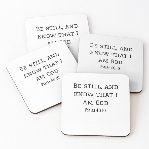 Item preview, Psalm 46:10 Bible Verse designed and sold by Lorify.