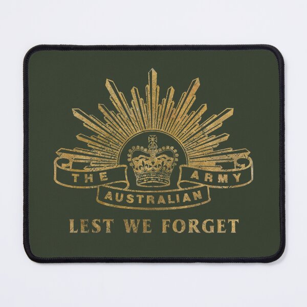 Item preview, Lest We Forget - The Australian Army designed and sold by Lidra Zehcnas.