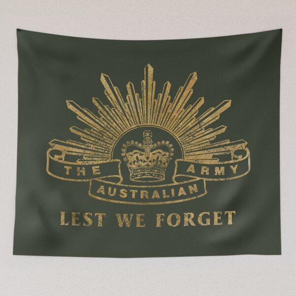 Item preview, Lest We Forget - The Australian Army designed and sold by Lidra Zehcnas.