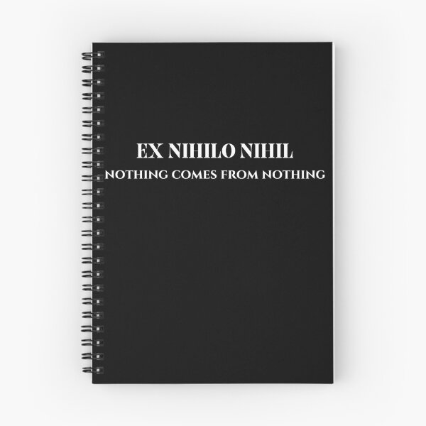 Item preview, Ex nihilo nihil - nothing comes from nothing designed and sold by LiToDesignCo.