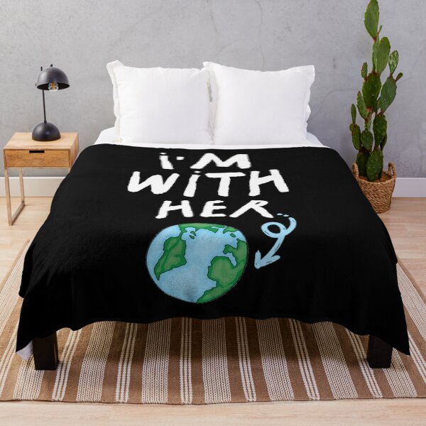 Item preview, I'm With Her Earth  designed and sold by ferdaousseshop.