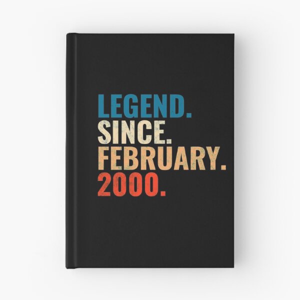 Item preview, Legend Since February 2000 Retro Vintage designed and sold by Teelogic.
