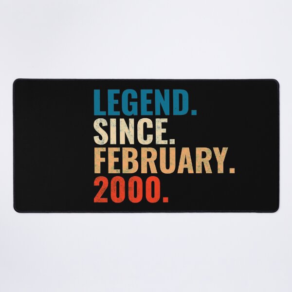 Item preview, Legend Since February 2000 Retro Vintage designed and sold by Teelogic.