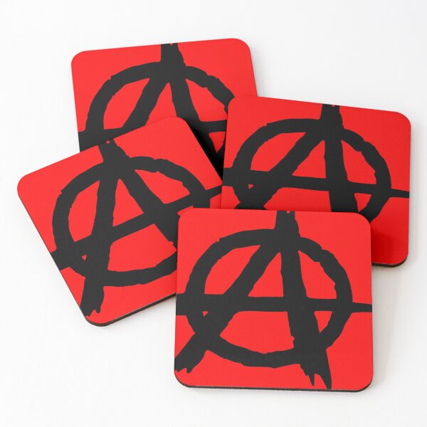 Item preview, Black punk anarchy symbol designed and sold by NoahDea.