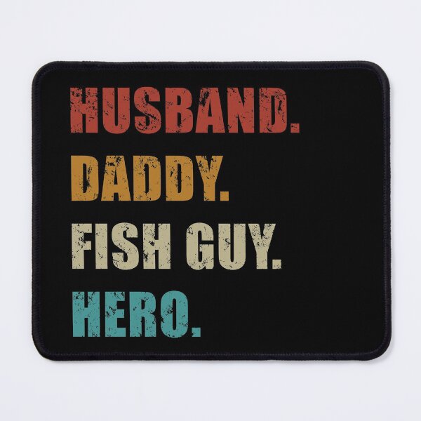 Item preview, Fish Keeper Fathers Day Husband Daddy Fish Guy Hero Retro Distressed designed and sold by JRRTs.
