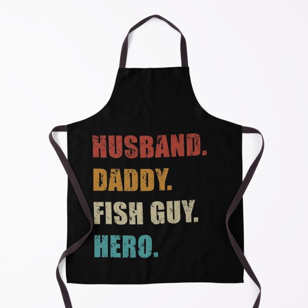 Artikelvorschau, Fischhüter Vatertag Ehemann Daddy Fish Guy Held Retro Distressed entworfen und verkauft von JRRTs.