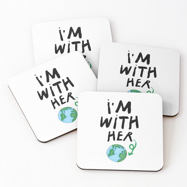 Item preview, I'm With Her Earth  designed and sold by ferdaousseshop.