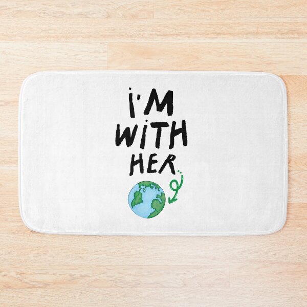 Item preview, I'm With Her Earth designed and sold by ferdaousseshop.