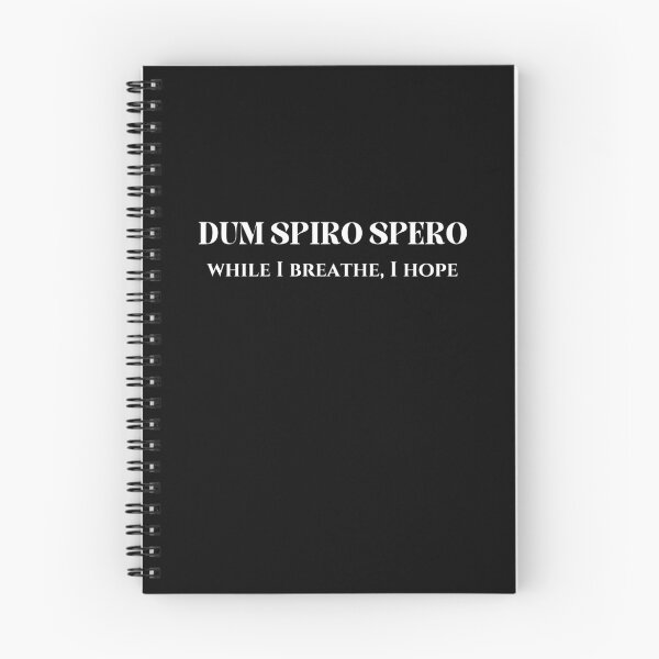 Item preview, Dum spiro spero - while I breathe, I hope designed and sold by LiToDesignCo.