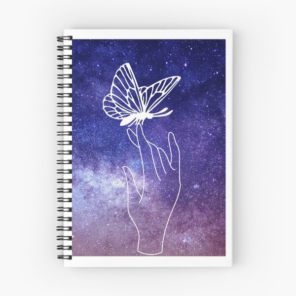 Item preview, What to see in a galaxy though butterfly wings? print designed and sold by MidnightArts1.
