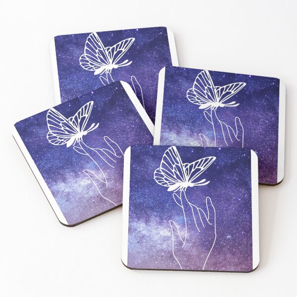 Item preview, What to see in a galaxy though butterfly wings? print designed and sold by MidnightArts1.