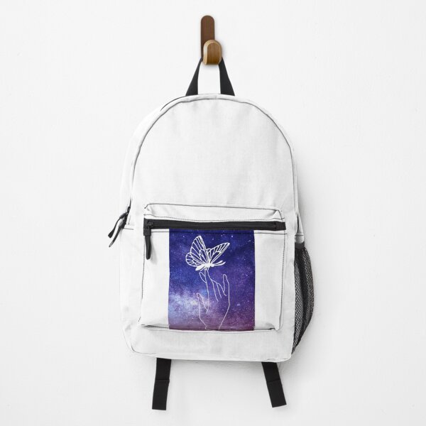 Item preview, What to see in a galaxy though butterfly wings? print designed and sold by MidnightArts1.