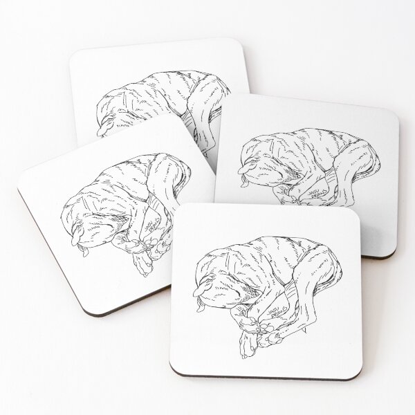 Item preview, Sleeping Whippet designed and sold by Sammalpeitto.