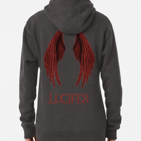 Lucifer red Pullover Hoodie