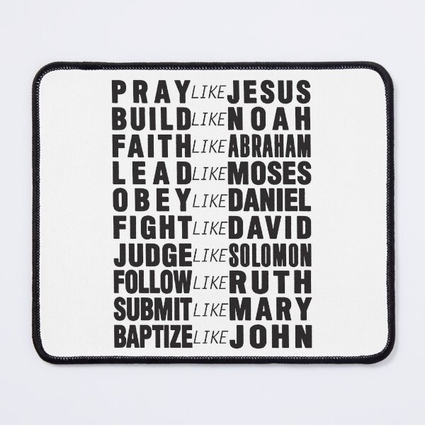 Item preview, Pray Like Jesus designed and sold by plushism.