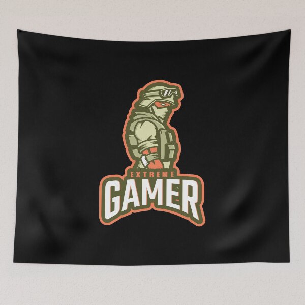 Item preview, Extreme Gamer with Brave Soldier designed and sold by PRIVARSHU.
