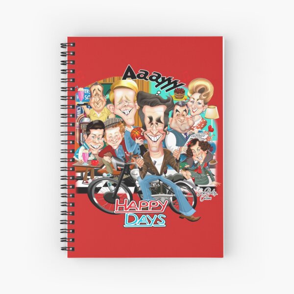 Vista previa del artículo con la obra «Lunes Martes Días de Fonzie», diseñado y vendido por SARAH BAILEY CARTOONS.