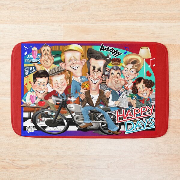Item preview, Monday Tuesday Fonzie Days designed and sold by SARAH BAILEY CARTOONS.