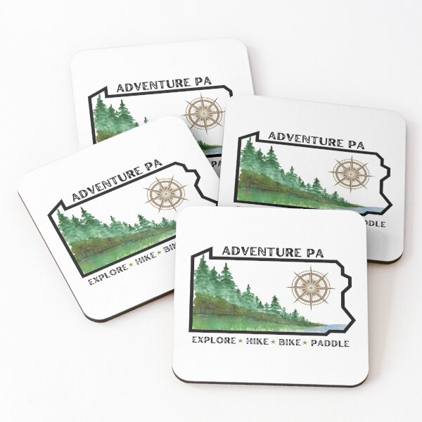 Item preview, Adventure PA (Explore - Hike - Bike - Paddle) designed and sold by KC-IM.