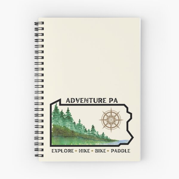 Item preview, Adventure PA (Explore - Hike - Bike - Paddle) designed and sold by KC-IM.