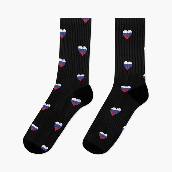 Item preview, Russian Heart Flag Russia Rossija Patriot Fan designed and sold by SuperFreshArt.