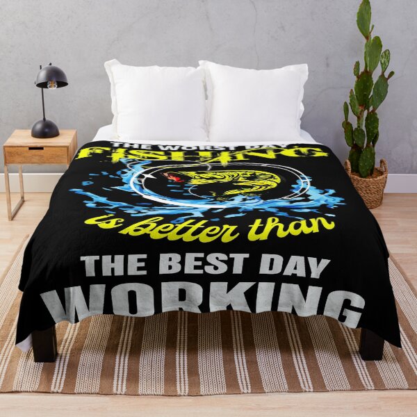 Item preview, The worst day fishing is better than the best day working. designed and sold by Mr18JasimU.
