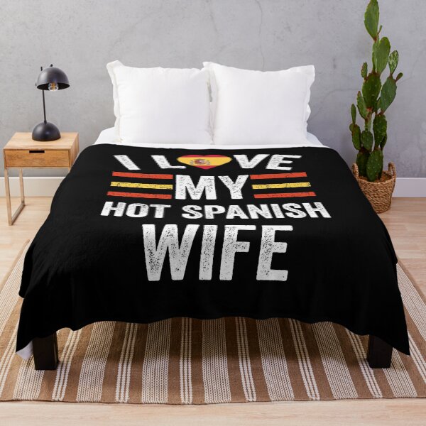 Item preview, I Love My Hot Spanish Wife designed and sold by AMINE ★★★★★.