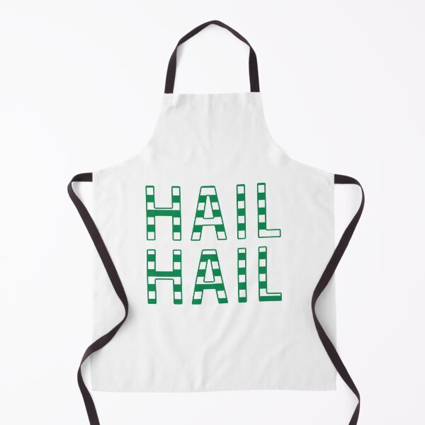 Item preview, Hail Hail, Glasgow Celtic Football Club Green and White Striped Text Design designed and sold by MacPean.