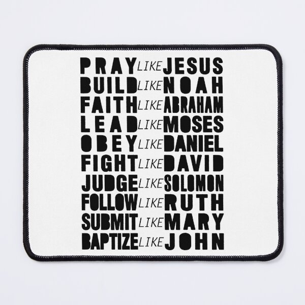 Item preview, Pray Like Jesus designed and sold by plushism.