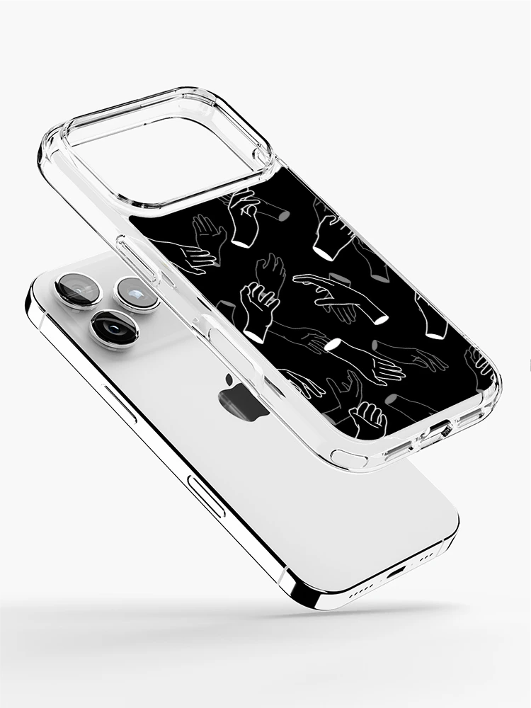 Thumbnail 2 of 5, iPhone Case, Hand Line Drawing pattern designed and sold by StuffByRo.